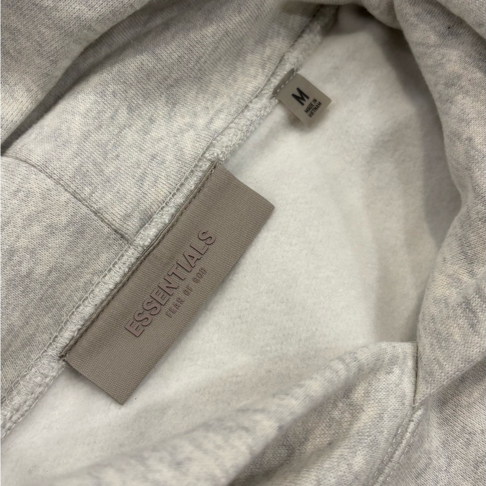 Fear Of God Essentials Hoodie | Light Oatmeal - Picture 5 of 10